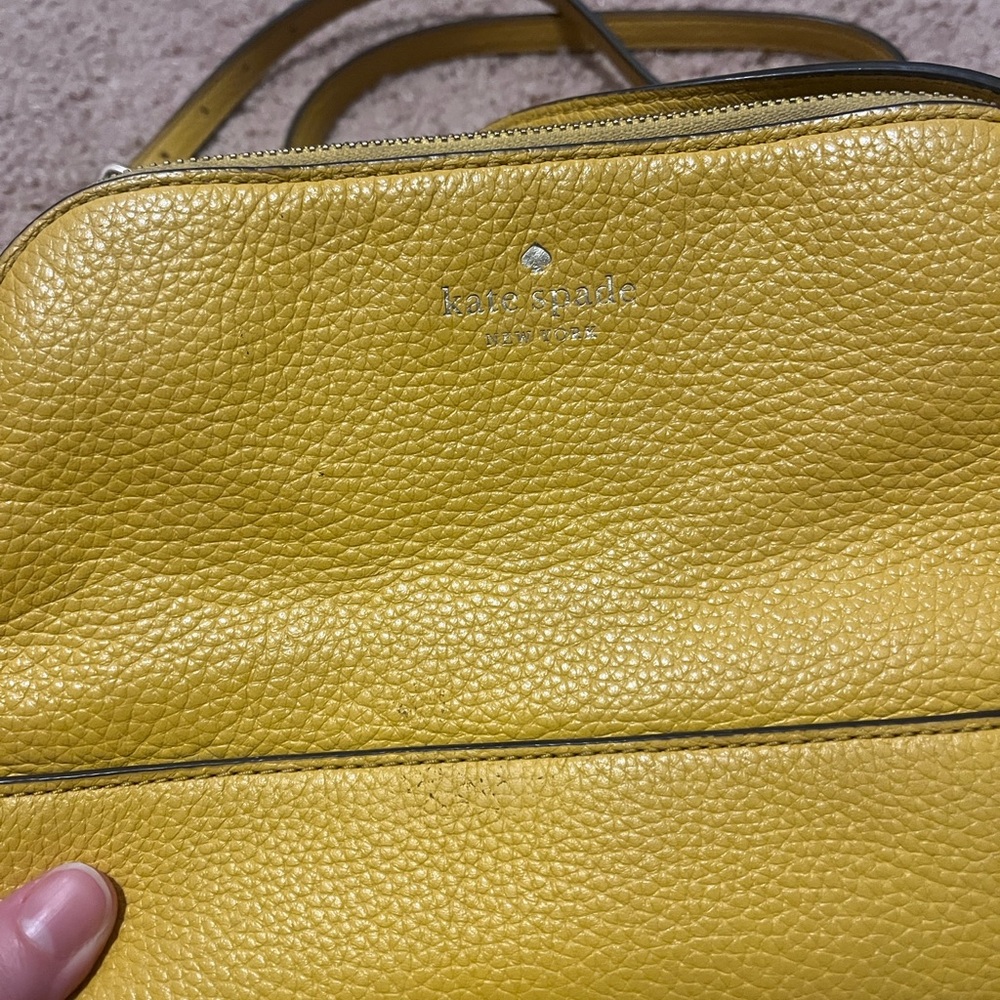 Kate spade Yellow Leather Crossbody Bag - Picture 5 of 5